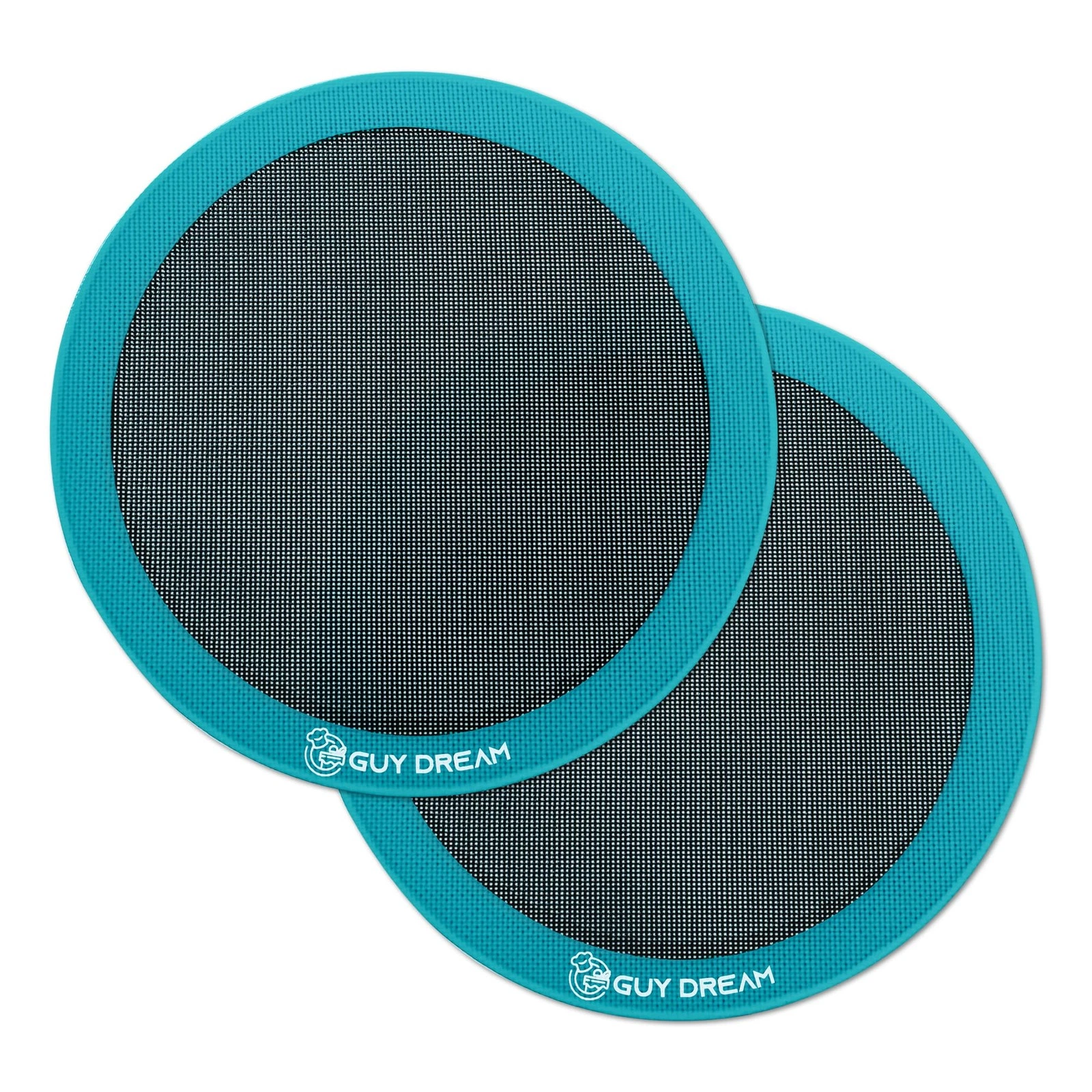 GUYDREMAT 12IN Silicone Perforated Baking Mats - Non-Stick and Heat Resistant...