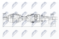 Nty Antriebswelle NPW-VV-044 FüR Volvo