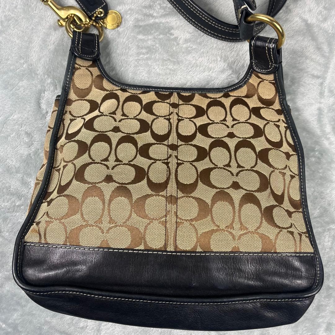 Coach Legacy Shoulder Bag Canvas Brown Authentic G0204591 thumbnail 12