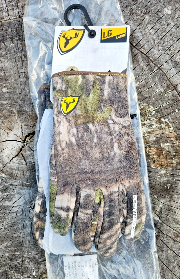 SCENTBLOCKER Scent Blocker Adrenaline Gloves Mossy Oak Country DNA Mid/Late Season Large $45