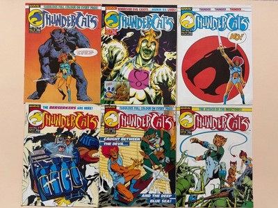 Marvel UK Comics - 1987 - Thundercats - Issue 8, 9, 10, 11, 12 and 14