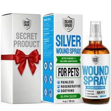 Equine Wound Care Spray  Colloidal Silver Horse Skin Spray  First Aid 4 oz