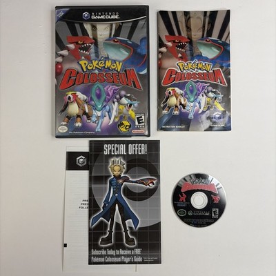 Pokemon Colosseum Nintendo GameCube Complete Box CIB Inserts