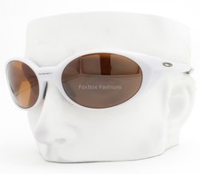 Oakley Eye Jacket Redux Sunglasses Matte White Prizm Polarized OO9438-2458