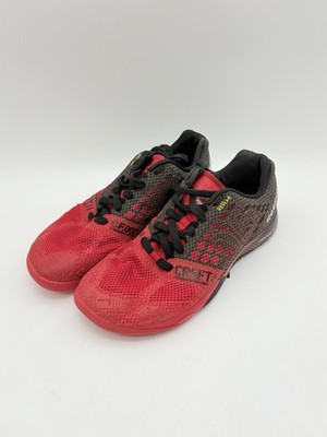 Reebok CrossFit Nano 5 Black Red Athletic Training Shoes Sneakers Men Size 9