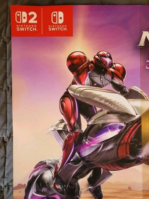Metroid Prime 4: Beyond Promo Store Display Advertisement Poster