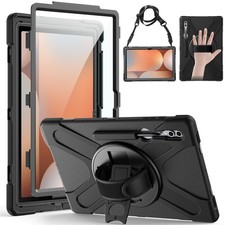 Case for Samsung Galaxy Tab S10 Ultra/ S9 Ultra/ S8 Ultra 14.6 Inch, Full-Bod...