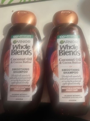 Garnier Whole Blends Coconut Oil and Cocoa Butter Smothing Shampoo 12.5 oz,