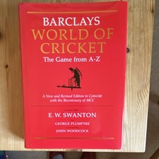 Barclays World of Cricket: The Game from A-Z Revised Hardcover Swanton