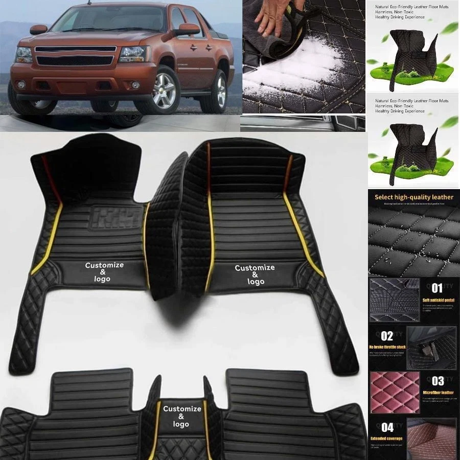 For Chevrolet Avalanche Car Floor Mats All Weather Protection Floor Liners — 第 4/4 张图片