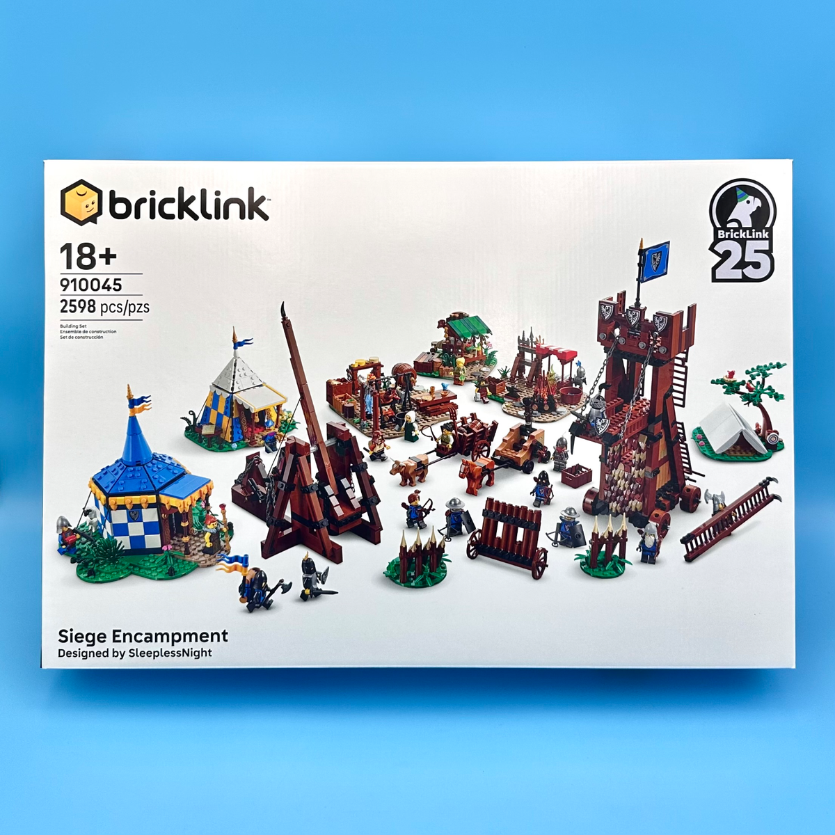 LEGO Bricklink Designer Program Siege Encampment 910045 Catapult 