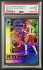 PATRICK MAHOMES II PSA 10 2019 PANINI ILLUSIONS FOOTBALL #52 RETAIL CHIEFS 2736