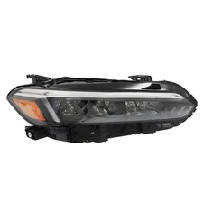 Full LED Headlight Assembly For Honda Civic 2022 2023 Black Passenger Right Side