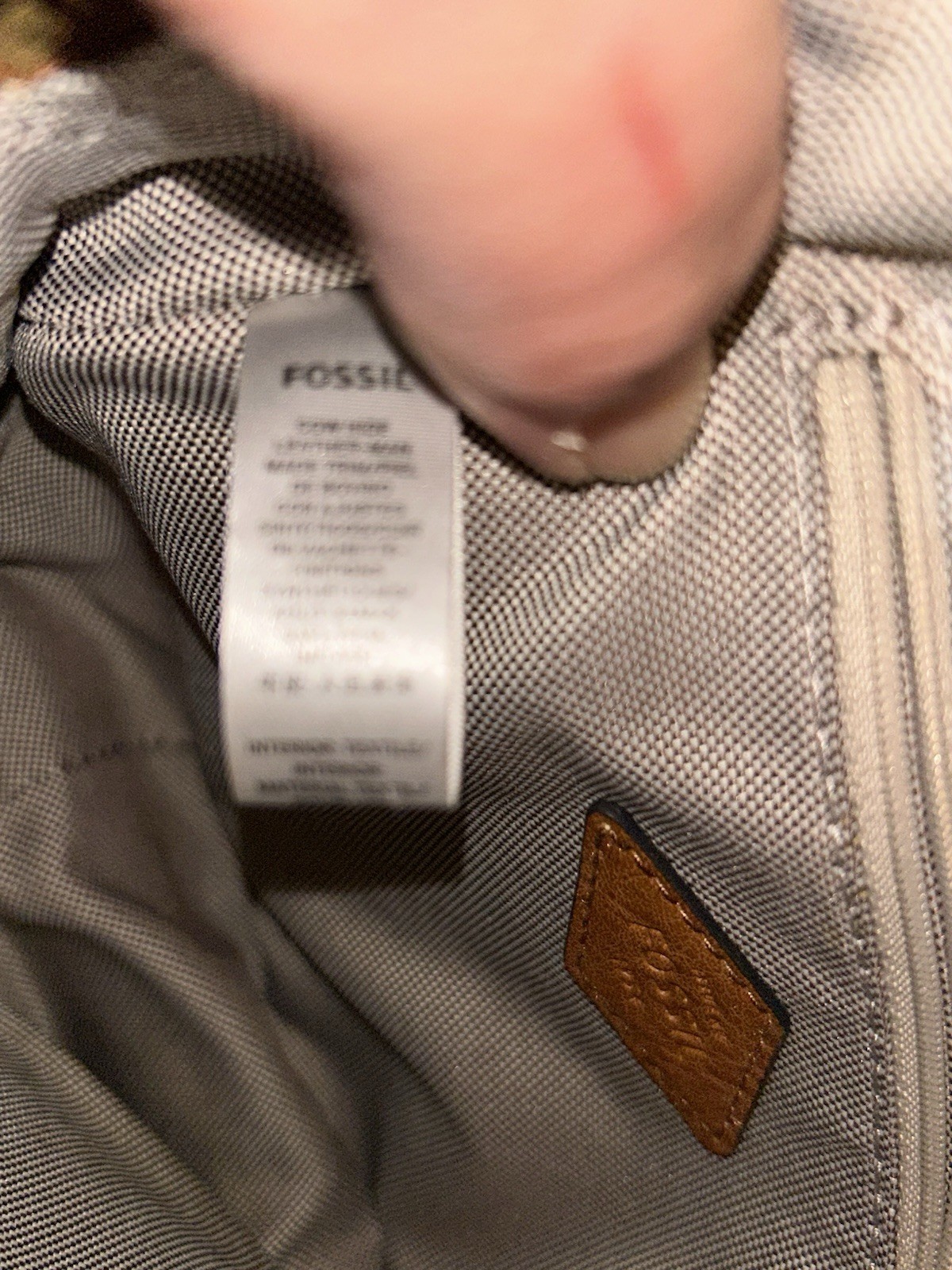 Fossil Megan Colored Patchwork Mini Leather Backp… - image 18