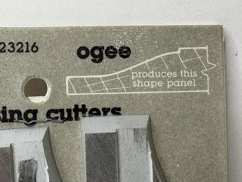 Sears Craftsman Molding - 9-23216 - Cortadores de elevación de paneles OGEE - Juego - Nuevo OEM - Imagen 4 de 10