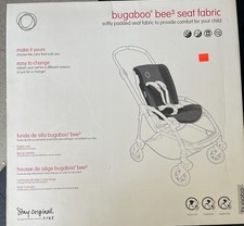 Bugaboo Bee 3 Seat Fabric Brand New in Box