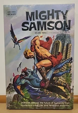 Mighty Samson Archives Vol 3 Dark Horse Gold Key Hardcover Factory Sealed OOP