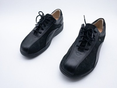 Finn Comfort Watford Herren Halbschuhe Leder Schwarz Gr. 42 EU Art. 38956-98