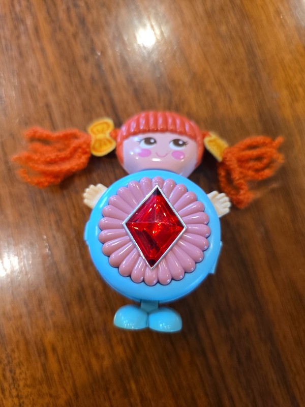 Vintage Galoob 80s Sweet Secrets Gleamie Charm Doll 