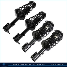 4Pcs Front Rear Complete Struts Shocks & Coil Spring For Hyundai Accent 2000-05