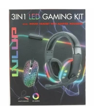 LVLUP 3-set Gaming:Headphones, w/ Flex Mic Hero for PS4 XBox One Nintendo Switch