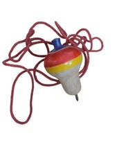  Traditional Wooden Spinning Lattoo With String For Children N941