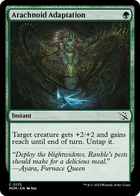 Arachnoid Adaptation - Foil NM MTG March of the Machine