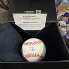 Jackson Chourio Milwaukee Brewers Signed Baseball Fanatics Authentic Auth