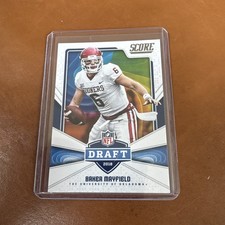 Baker Mayfield 2018 Score NFL Draft Rookie Card ??. rookie card picture