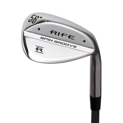 Senior Men's Rife Spin Groove 56° Sand Wedge (SW) ''A'' Flex GRAPHITE Right Handed