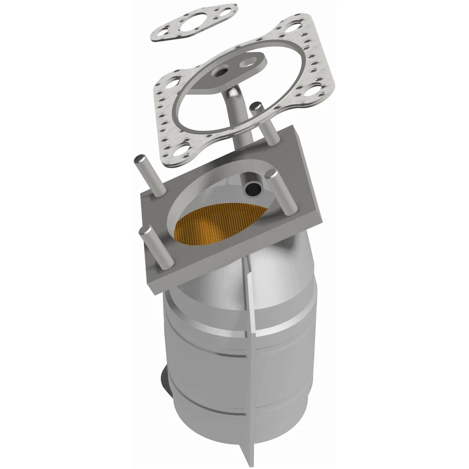 For Honda Civic 1986-1987 MagnaFlow Pre-OBDII Direct Fit Catalytic Converter Foto 4 de 4