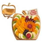 BONNIE AND POP - Dried Fruit Gift Basket - 1.6 Pound Pack of 1, Red Box