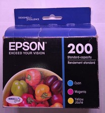 Epson 200 3pk Combo Ink Cartridges - Cyan/Magenta/Yellow