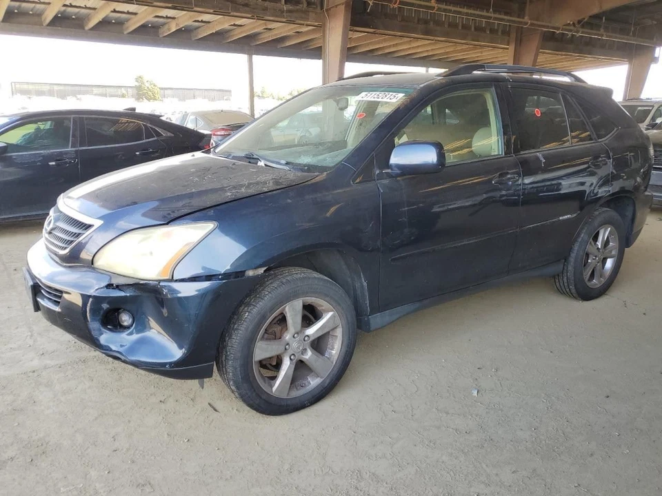Lexus RX400H 2007 manija de puerta trasera lado pasajero derecho azul Neptuno 8R7 Foto 3 de 4