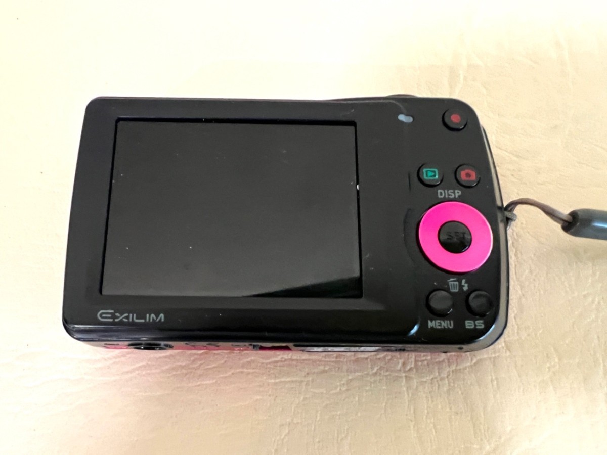 Casio Pink Exilim EX-Z33 10.1 MP Digital Camera & charger - For