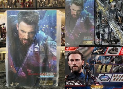 HotToys MMS481 The Avengers Captain America 6.0 1/6 Action Figure Deluxe Edition