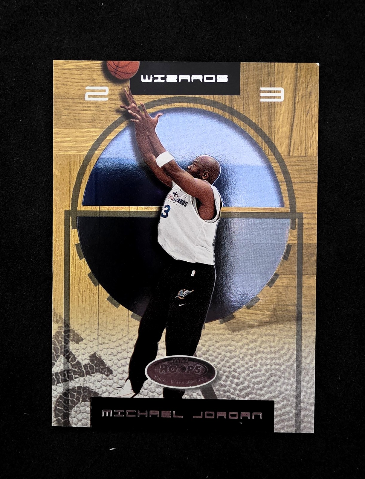 2001-02 Hoops Hot Prospects #17 Michael Jordan HOF Wizards