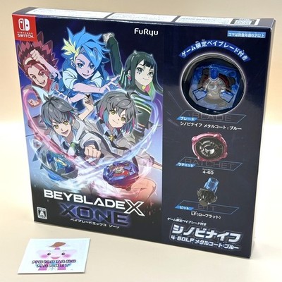 Beyblade X XONE Switch Game w/ Shinobi Knife 4-60LF Blue Japan Exclusive New