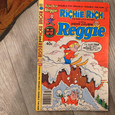 Harvey Richie Rich and His Mean Cousin Reggie #3 Single Issue Bronze Age