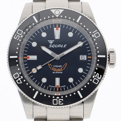 SQUALE 1545BKBC Divers black Dial Automatic Stainless Steel Men s