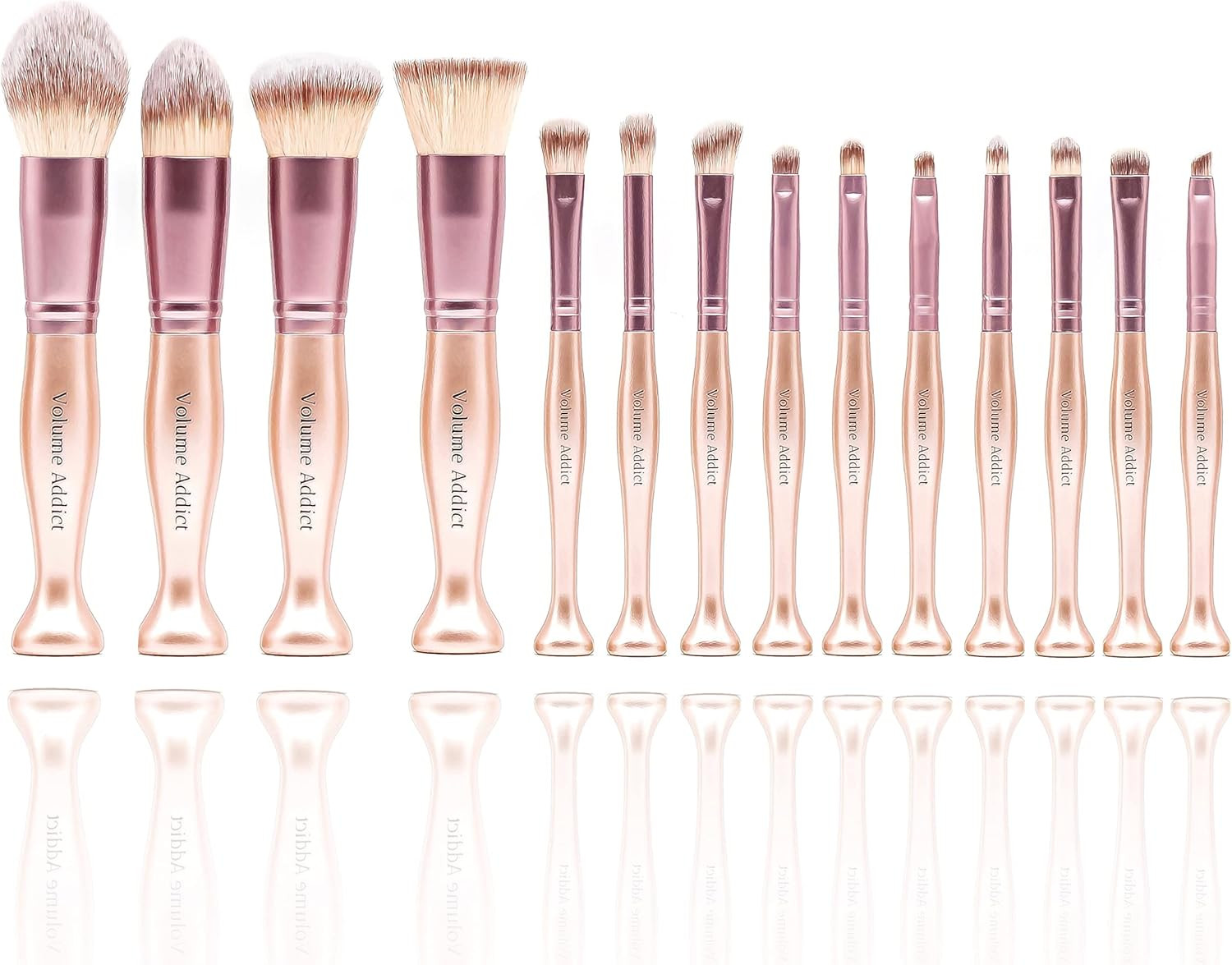 Set Pennelli Trucco Stand-Up 14 Pezzi | Look Professionale in Verticale