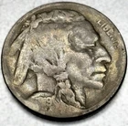 1919 S Buffalo Nickel Good Condition 5 Cent US Coin - 0496