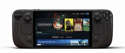 Valve Steam Deck Black Handheld Console USB-C Touchscreen microSD 1tb oled 