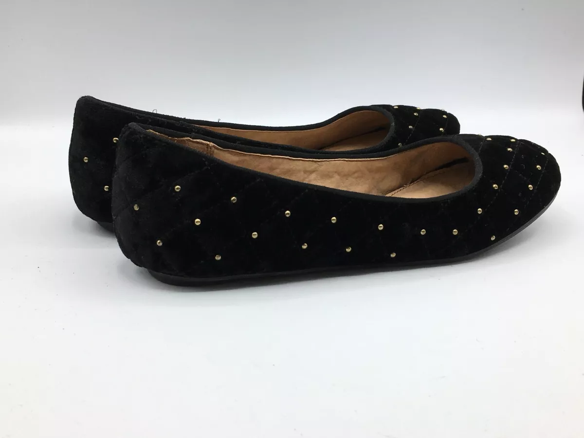 Womens black flat shoes size clearance 7