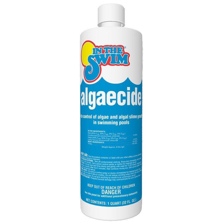 In The Swim Algaecide for Swimming Pools – Green and Yellow Algae Preventative –