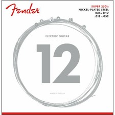 Fender 250H Super 250's Nickel-Plated Steel Electric Guitar Strings, Heavy 12-52