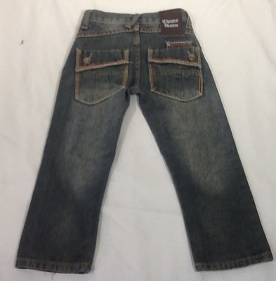 Jean Fille Chams Denim Taille 4 – Bleu Classique Coupe Droite