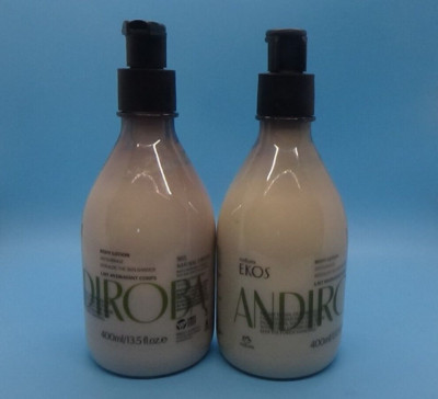NATURA EKOS ANDIROBA BODY LOTION 400ml, EXP 8/25-CHOOSE LOT