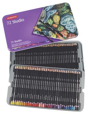Derwent Studio Bleistifte 72 Farben Dose