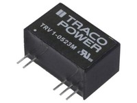Trv 1-0523M Wandler: Dc/Dc 1W Ueing: 4,5-5,5V Uausg: 15VDC Uausg2: -15VDC Traco